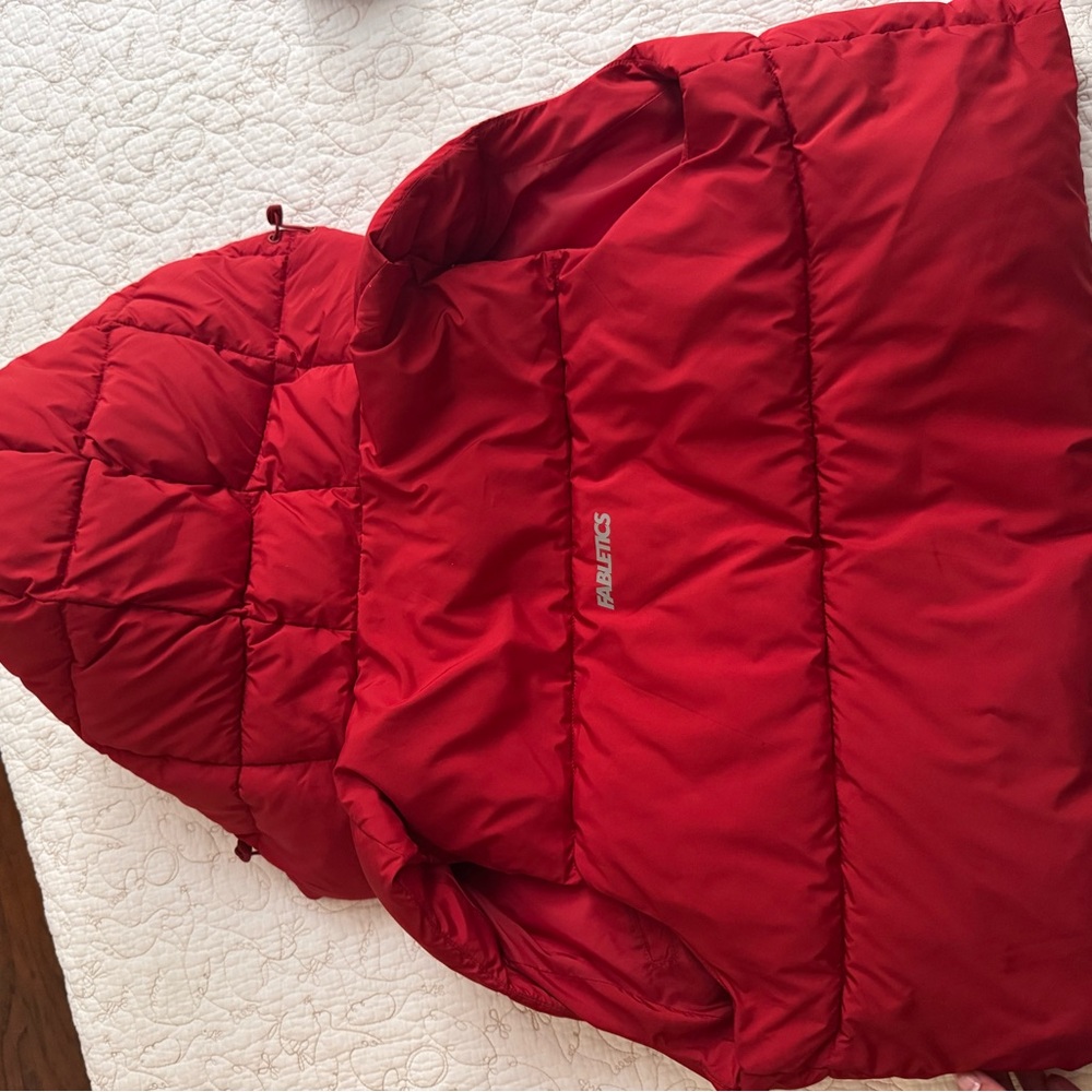 Fabletics Vibrant Red Quilted Jacket - image 2